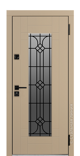 Входная дверь Бенвиль (вид снаружи) - купить в Санкт-Петербурге