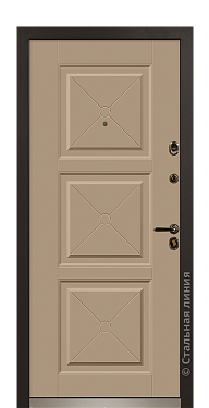 Входная дверь Амальфи (вид изнутри) - купить в Санкт-Петербурге