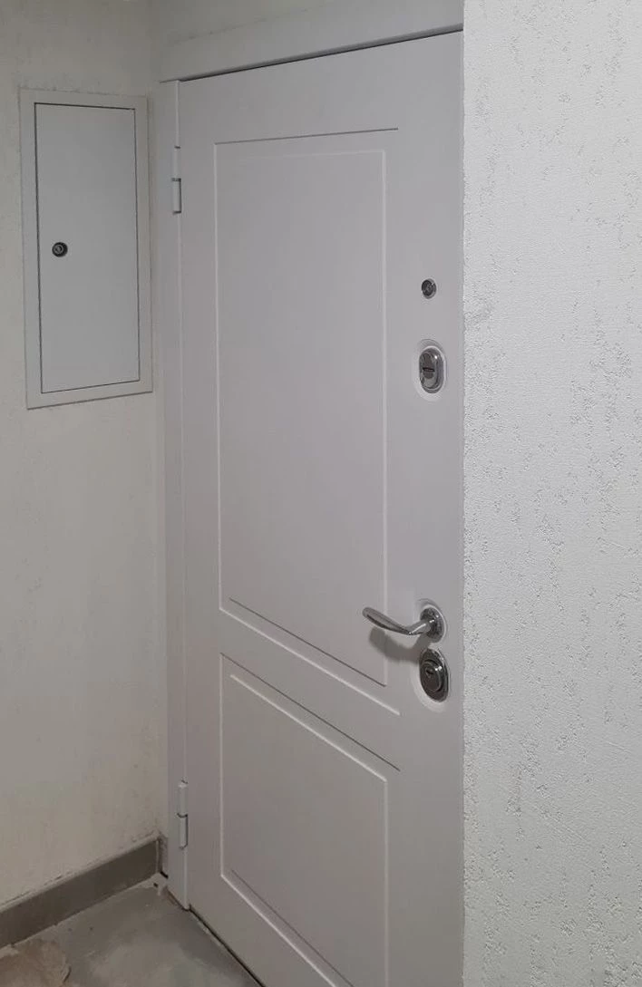 Входная дверь в квартиру 852АР1 вид снаружи